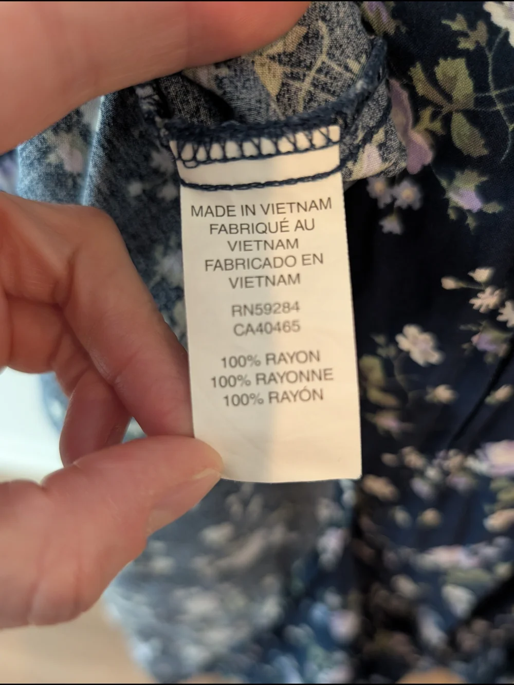Children's Place Navy Floral Sundress Girls 16